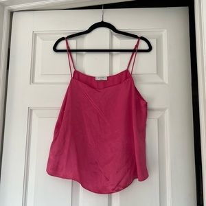 NWT Aritzia Babaton Benji Top in Bright Fuschia